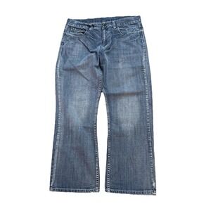 Flypaper Denim Jeans Men's 34/30 Blue Straight Boot Cut
